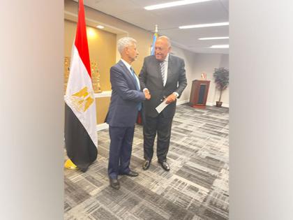 Jaishankar meets Egyptian counterpart; discusses cooperation on a range of key areas | Jaishankar meets Egyptian counterpart; discusses cooperation on a range of key areas