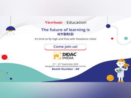 ViewSonic participates at DIDAC India displaying cutting-edge technology and collaborative solutions for education | ViewSonic participates at DIDAC India displaying cutting-edge technology and collaborative solutions for education