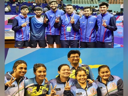 National Games 2022 Table Tennis: Gujarat win Men's gold, West Bengal clinch Women's top spot | National Games 2022 Table Tennis: Gujarat win Men's gold, West Bengal clinch Women's top spot
