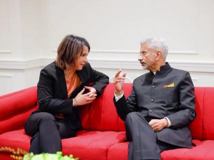 Jaishankar catches up with German counterpart on sidelines of UNGA | Jaishankar catches up with German counterpart on sidelines of UNGA