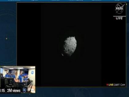 NASA's DART mission successfully crashes spacecraft into asteroid | NASA's DART mission successfully crashes spacecraft into asteroid