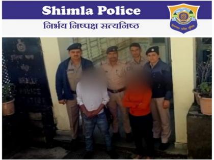 Shimla police recovers 57 gm heroin, arrests two persons | Shimla police recovers 57 gm heroin, arrests two persons