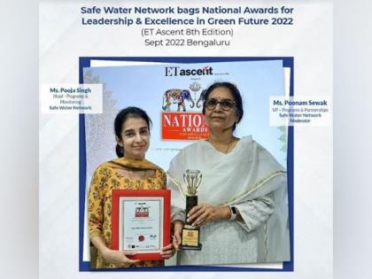 Safe Water Network wins National Awards for Leadership and Excellence in Green Future | Safe Water Network wins National Awards for Leadership and Excellence in Green Future