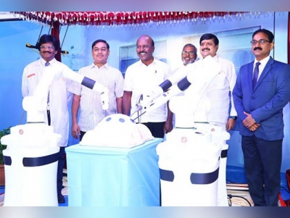 Health Minister Ma. Subramanian inaugurated Robotic Surgical System at SIMS Hospital on Oct 5, 2022 | Health Minister Ma. Subramanian inaugurated Robotic Surgical System at SIMS Hospital on Oct 5, 2022