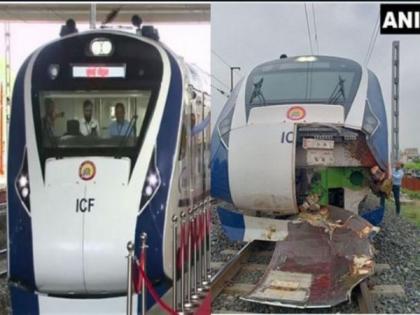 No functional part damaged in Vande Bharat Express accident | No functional part damaged in Vande Bharat Express accident