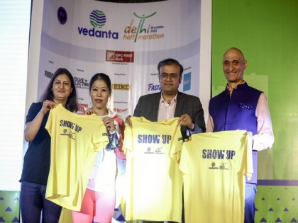 Race Day Tee with Mary Kom for Delhi Half Marathon | Race Day Tee with Mary Kom for Delhi Half Marathon