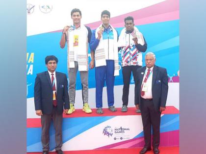 National Games 2022: Srihari Nataraj wins 100m freestyle swimming gold medal | National Games 2022: Srihari Nataraj wins 100m freestyle swimming gold medal