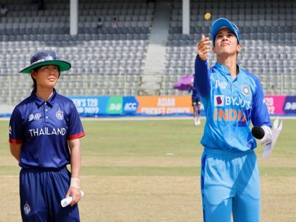Women's Asia Cup: India captain Smriti Mandhana wins toss, opts to bowl against Thailand | Women's Asia Cup: India captain Smriti Mandhana wins toss, opts to bowl against Thailand