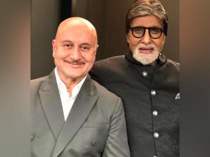 Here's how Anupam Kher wished his 'Uunchai' co-star Amitabh Bachchan on his 80th birthday | Here's how Anupam Kher wished his 'Uunchai' co-star Amitabh Bachchan on his 80th birthday