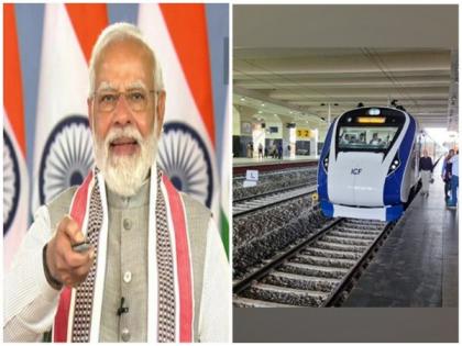 PM Modi to flag off new Vande Bharat Express from Una today | PM Modi to flag off new Vande Bharat Express from Una today