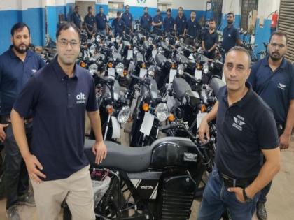 One Electric Motorcycles and ALT Mobility join hands to deploy the first batch of 50,000 vehicles for B2B Logistics | One Electric Motorcycles and ALT Mobility join hands to deploy the first batch of 50,000 vehicles for B2B Logistics One Electric Motorcycles and ALT Mobility join hands to deploy the first batch of 50,000 vehicles for B2B Logistics | One Electric Motorcycles and ALT Mobility join hands to deploy the first batch of 50,000 vehicles for B2B Logistics