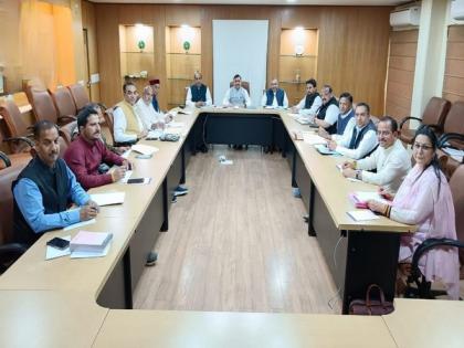 BJP leaders attend meeting ahead of Himachal Pradesh assembly elections | BJP leaders attend meeting ahead of Himachal Pradesh assembly elections