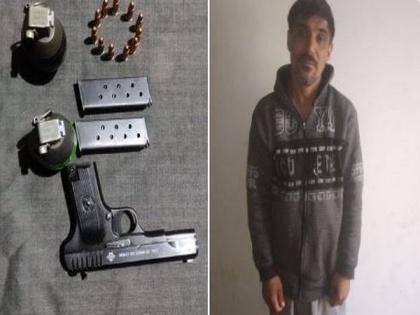 J-K: Man arrested for possession of arms, ammunition in Kupwara | J-K: Man arrested for possession of arms, ammunition in Kupwara
