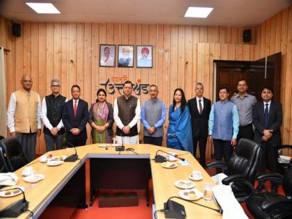 CM Dhami meets Indian envoys to 7 countries in Dehradun | CM Dhami meets Indian envoys to 7 countries in Dehradun