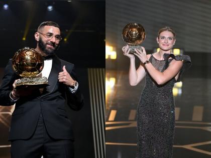 Ballon d'Or 2022: Karim Benzema, Alexia Putellas clinch top honours | Ballon d'Or 2022: Karim Benzema, Alexia Putellas clinch top honours Ballon d'Or 2022: Karim Benzema, Alexia Putellas clinch top honours | Ballon d'Or 2022: Karim Benzema, Alexia Putellas clinch top honours