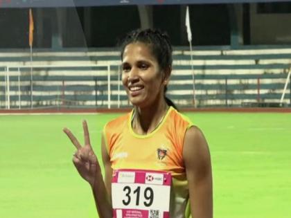 National Open Athletics C'ships: Jyothi Yarraji sets new National Record, clinches gold | National Open Athletics C'ships: Jyothi Yarraji sets new National Record, clinches gold