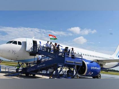 IndiGo flight tests lands at Itanagar, PM Modi to inaugurate new airport | IndiGo flight tests lands at Itanagar, PM Modi to inaugurate new airport