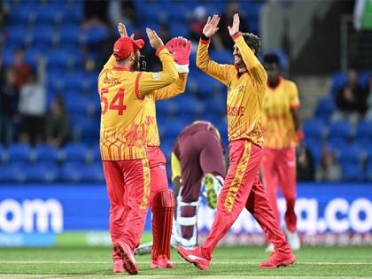 T20 WC: Raza's heroics trigger yet another collapse, West Indies restricted to modest 153/7 | T20 WC: Raza's heroics trigger yet another collapse, West Indies restricted to modest 153/7