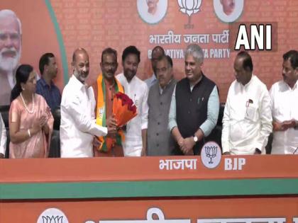 Telangana: Bharat Rashtra Samithi leader Boora Narsaiah Goud joins BJP | Telangana: Bharat Rashtra Samithi leader Boora Narsaiah Goud joins BJP