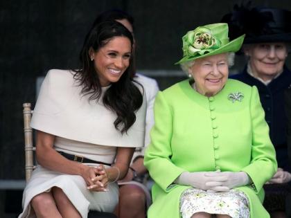 "The Queen was a shining example of female leadership," says Meghan Markle | "The Queen was a shining example of female leadership," says Meghan Markle