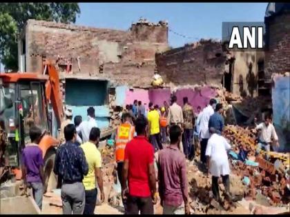 3 dead, 7 injured in explosion at illegal firecracker factory in MP's Morena | 3 dead, 7 injured in explosion at illegal firecracker factory in MP's Morena