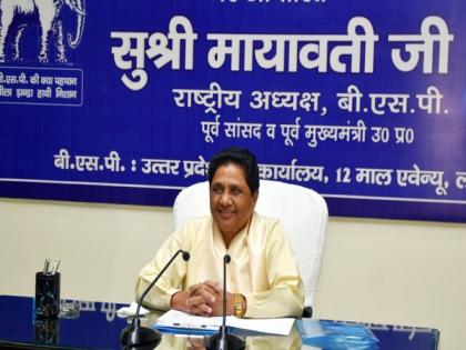 Mayawati chairs state level meeting ahead of Uttar Pradesh civic polls | Mayawati chairs state level meeting ahead of Uttar Pradesh civic polls