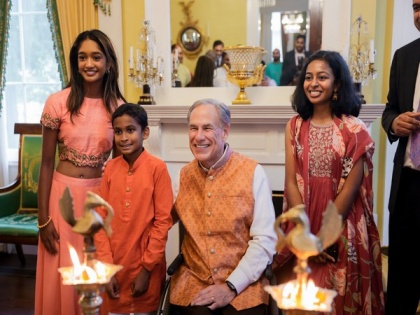 Diwali in the US: Texas Governor celebrates at his official residence | Diwali in the US: Texas Governor celebrates at his official residence