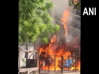 Tamil Nadu: Fire breaks out at drug factory in Chennai | Tamil Nadu: Fire breaks out at drug factory in Chennai