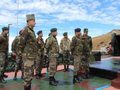 Sikkim: Army chief reviews security situation along northern borders, greets soldiers on Diwali | Sikkim: Army chief reviews security situation along northern borders, greets soldiers on Diwali
