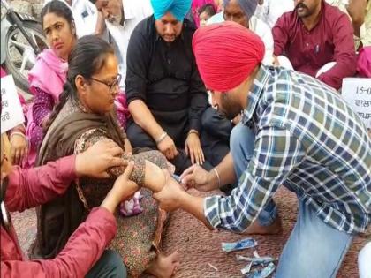 Vimukt caste stages protest in Punjab's Faridkot over reservation | Vimukt caste stages protest in Punjab's Faridkot over reservation