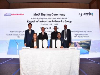 Greenko Group, Singapore's Keppel Infra in pact to supply green ammonia | Greenko Group, Singapore's Keppel Infra in pact to supply green ammonia
