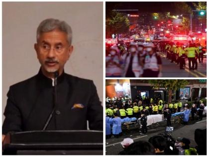 "India stands in solidarity..." Jaishankar expresses condolences over deaths in Seoul Halloween stampede | "India stands in solidarity..." Jaishankar expresses condolences over deaths in Seoul Halloween stampede