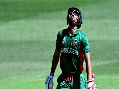 T20 WC: Najmul's crucial 71 guides Bangladesh to 150/7 against Zimbabwe | T20 WC: Najmul's crucial 71 guides Bangladesh to 150/7 against Zimbabwe