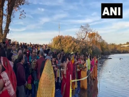 Indian Americans celebrate Chhath Puja in several states across US | Indian Americans celebrate Chhath Puja in several states across US