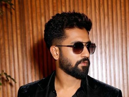 Vicky Kaushal shares glimpse from dubbing session of his next untitled rom-com with Sara Ali Khan | Vicky Kaushal shares glimpse from dubbing session of his next untitled rom-com with Sara Ali Khan