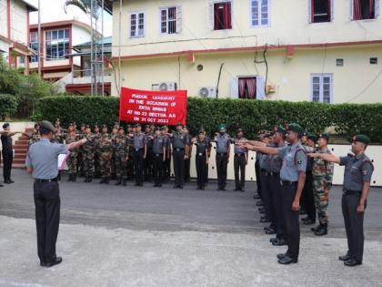 Assam rifles celebrates "Rashtriya Ekta Diwas" on birth anniversary of Sardar Vallabhbhai Patel | Assam rifles celebrates "Rashtriya Ekta Diwas" on birth anniversary of Sardar Vallabhbhai Patel