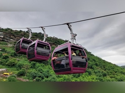 A Milestone by Damodar Ropeways, Carries 1.85 lakh passengers at four sites during Navratras | A Milestone by Damodar Ropeways, Carries 1.85 lakh passengers at four sites during Navratras