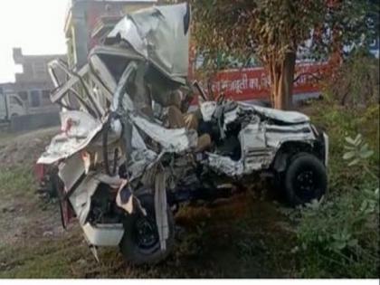 5 killed, 3 injured in road accident in MP's Morena | 5 killed, 3 injured in road accident in MP's Morena