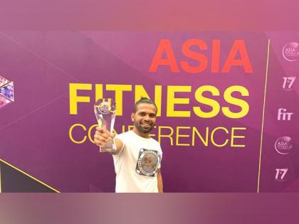 Mukul Nagpaul wins the No. 1 Personal Trainer of the Year Award in Asia at the Asia Fitness Conference 2022 | Mukul Nagpaul wins the No. 1 Personal Trainer of the Year Award in Asia at the Asia Fitness Conference 2022