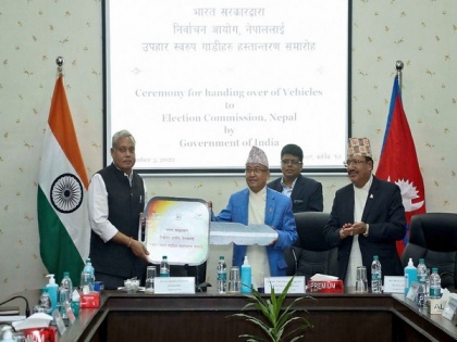 India gifts over 80 vehicles to Nepal election commission for upcoming polls | India gifts over 80 vehicles to Nepal election commission for upcoming polls