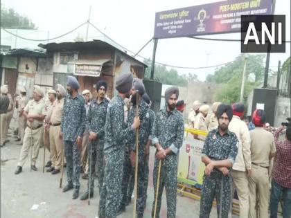 Punjab police tighten security before Sudhir Suri's post mortem | Punjab police tighten security before Sudhir Suri's post mortem