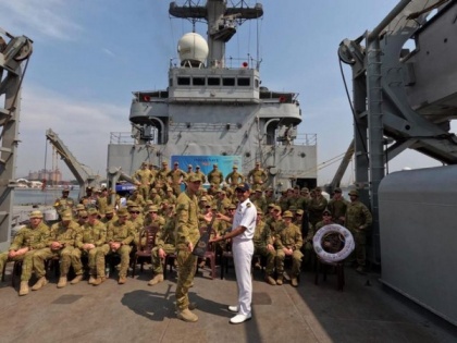 Maritime exercise between Indian, Royal Australian Navy concludes in Bay of Bengal | Maritime exercise between Indian, Royal Australian Navy concludes in Bay of Bengal