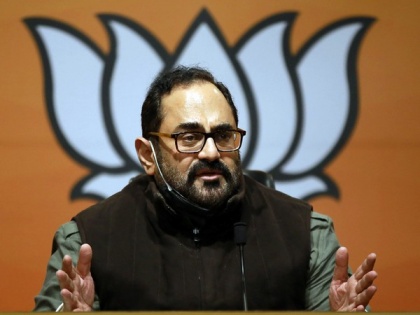 Union Minister Rajeev Chandrasekhar to embark on two-day visit to J-K today | Union Minister Rajeev Chandrasekhar to embark on two-day visit to J-K today