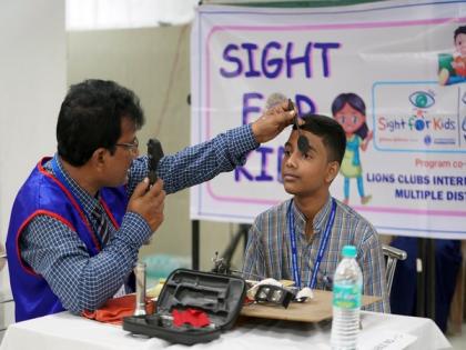 Johnson & Johnson Vision and Lions Clubs International Foundation celebrate 20 years of Sight for Kids, conduct vision screening for over 500 children | Johnson & Johnson Vision and Lions Clubs International Foundation celebrate 20 years of Sight for Kids, conduct vision screening for over 500 children