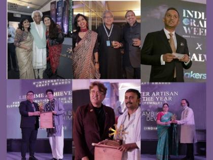 India Craft week witnessed Crafting of Five Senses night by ICW and The Balvenie and International craft Award at ICW 2022 | India Craft week witnessed Crafting of Five Senses night by ICW and The Balvenie and International craft Award at ICW 2022