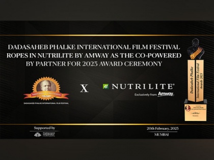 Nutrilite by Amway to be the official Co-Powered by Partner of Dadasaheb Phalke International Film Festival Awards 2023 | Nutrilite by Amway to be the official Co-Powered by Partner of Dadasaheb Phalke International Film Festival Awards 2023