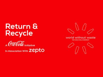 In a First, Coca-Cola India partners with Zepto for the collection and recycling of PET Bottles in Mumbai | In a First, Coca-Cola India partners with Zepto for the collection and recycling of PET Bottles in Mumbai