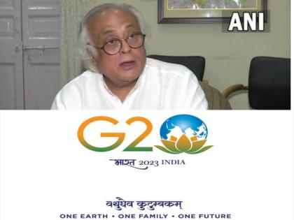 "Promoting themselves shamelessly", Jairam Ramesh criticises lotus symbol for India's G20 presidency | "Promoting themselves shamelessly", Jairam Ramesh criticises lotus symbol for India's G20 presidency
