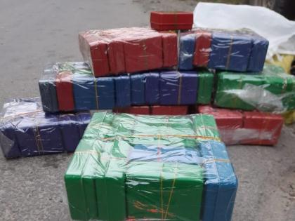 Contraband drugs worth over Rs 8 crore seized in Mizoram's Lunglei, two apprehended | Contraband drugs worth over Rs 8 crore seized in Mizoram's Lunglei, two apprehended