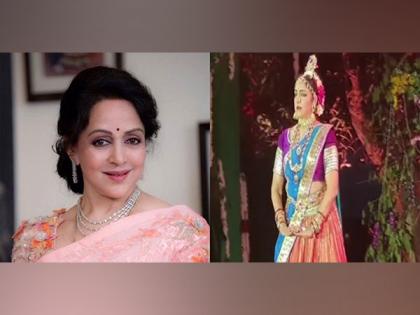 Hema Malini performs 'Radha Ras Bhari' dance, calls it a dream affair | Hema Malini performs 'Radha Ras Bhari' dance, calls it a dream affair